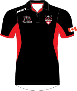 Official Canada Rugby League Team Polo | 2018