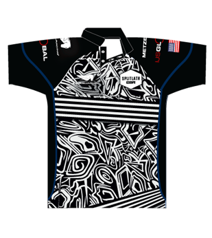 Official EBR Splitlath Polo Shirt | Zebra Print